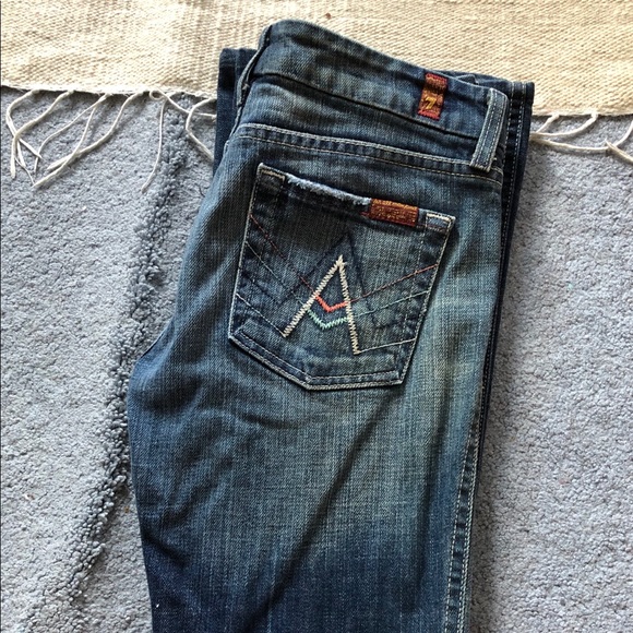 7 for all Mankind jeans sz 26 - Picture 2 of 4